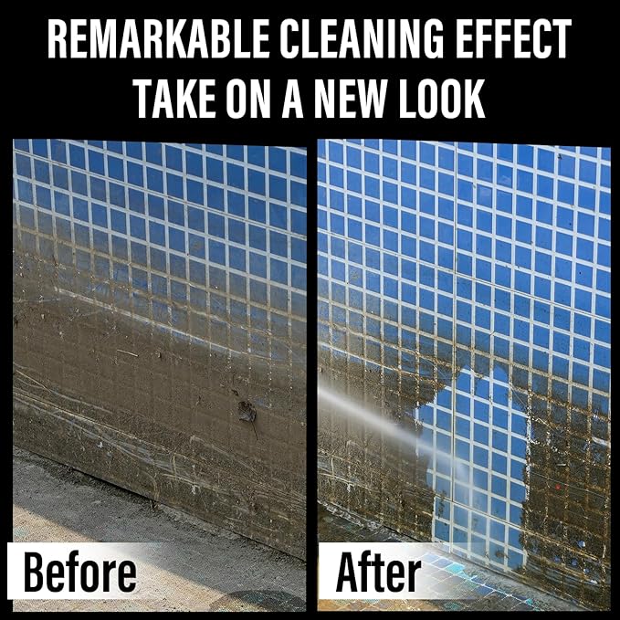 Pressure Washer,4500PSI Power Washer with 4 Quick Connect Nozzles, High Pressure Cleaning Machine with Foam Cannon for Cars/Fences/Driveways/Patios/Home Cleaning