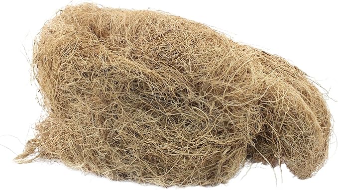 1 Pack Coconut Husk Fiber, 0.44 pounds Natural Coconut Shell Fiber Silk for Pot Plants, Orchids