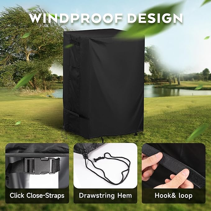 Smoker Cover for Pit Boss PBV3G1 Smoker Grill, Outdoor Grill Cover for Pit Boss Vertical Smoker Grill
