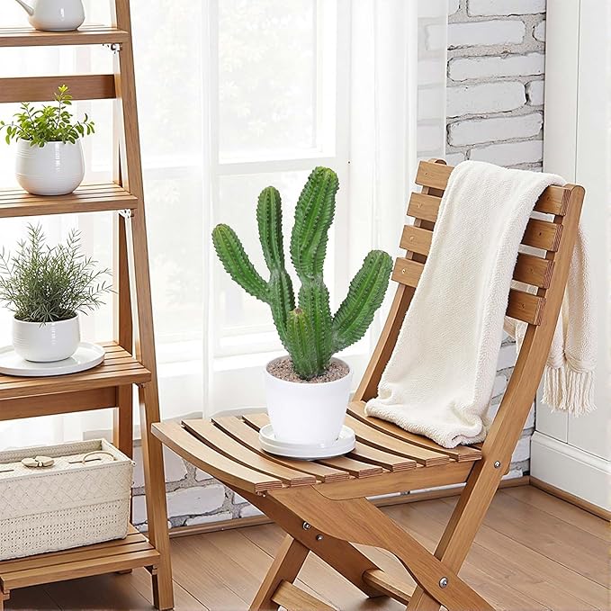 Artificial Cactus 15inch Faux Cactus Fake Succulent Plants for Indoor Outdoor Home Office Garden Decor
