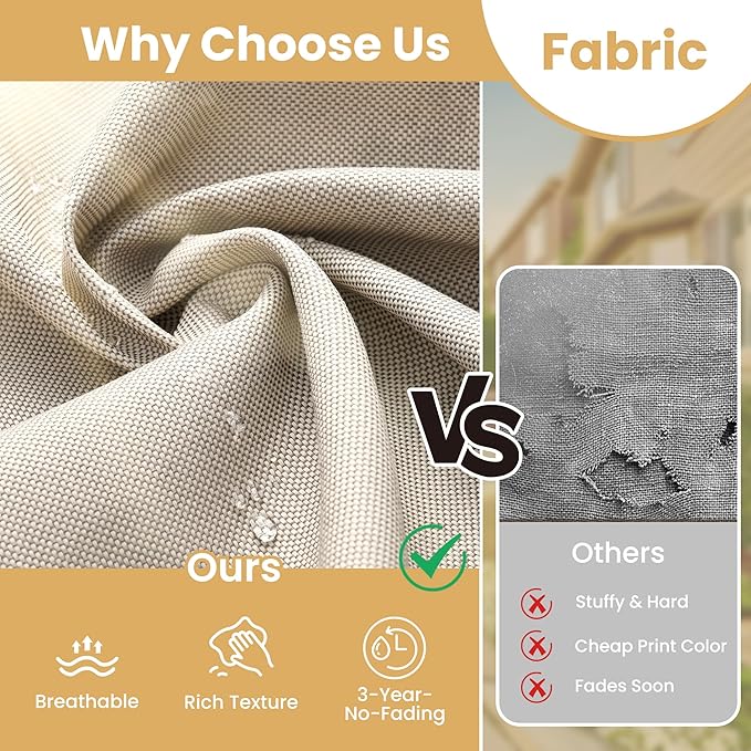 HOOOWOOO Outdoor Sectional Furniture Set with Fire Pit Table,9 Pieces Wicker Patio Conversation Sets,L Shape All Weather Outside Couch Sofa Set with Swivel Chairs Solar Light Table Ottoman,Beige