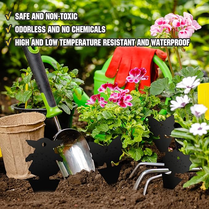 USKICH Sticky Trap Fruit Fly and Gnat Trap Sticky Bug Traps Fungus Traps for Indoor/Outdoor ，Insect Catcher for White Flies,Mosquitoes,Fungus Gnats,Lying Insects (36 Pcs Black)