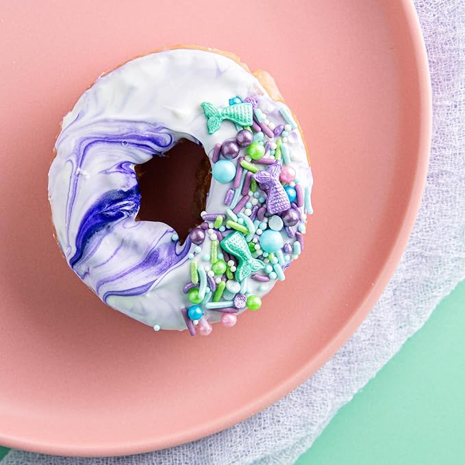Sweets Indeed Sprinkles, Mermaid Edible Sprinkle Mix, Perfect for Cake Decorations, Baking, Ice Cream, Cookies, Cupcake Topper
