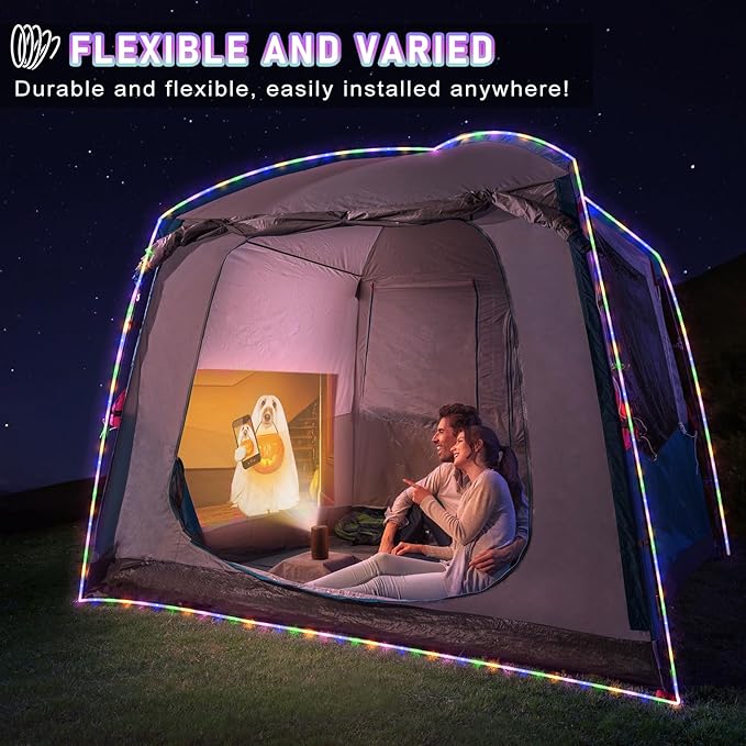 Easter Lights, 100FT 300 LED Rope Lights Outdoor, Plug in String Lights with Waterproof 8 Modes, Connectable Twinkle Light for Indoor House Patio Garden Party Decorations, Pastel Multicolor