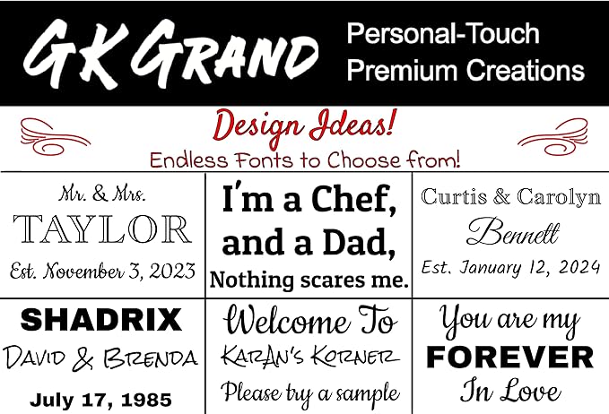 Personalized Walnut Live Edge Wood Sign Display Gift - Rustic Engraved Family Last Name Wedding Anniversary Housewarming Welcome Cabin House Door Awards Events Christmas Birthday (CUSTOMIZE YOUR OWN)