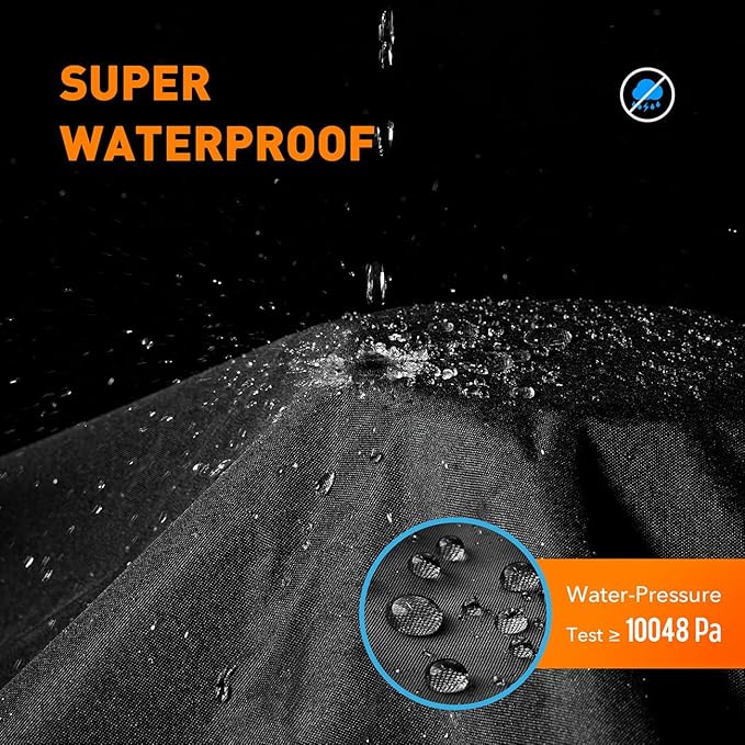 ZBXFCSH Heavy Duty 600D Polyester Cover Compatible with Ooni Koda 12 Gas Pizza Oven Portable Gas Pizza Oven Cover Indoor Outdoor Waterproof