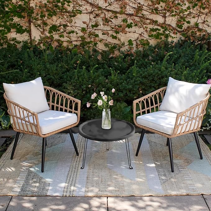 Home or Outdoor Multi-Functional Folding Portable Space-Saving Table (Black)