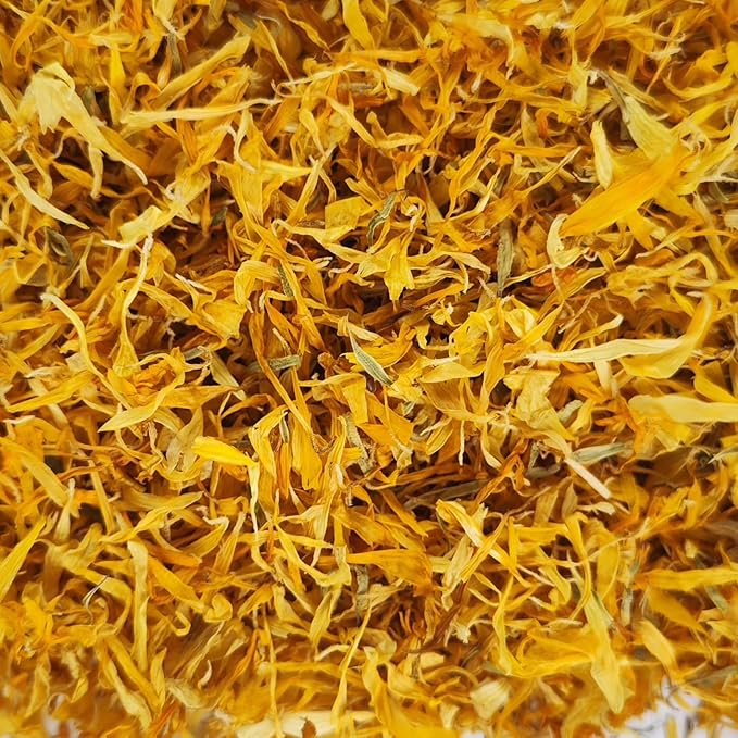 Dried Flower Petals Blend 1oz Natural Dried Rose Petals, Calendula, Cornflower for Cake Decorations, Crafts, Confetti