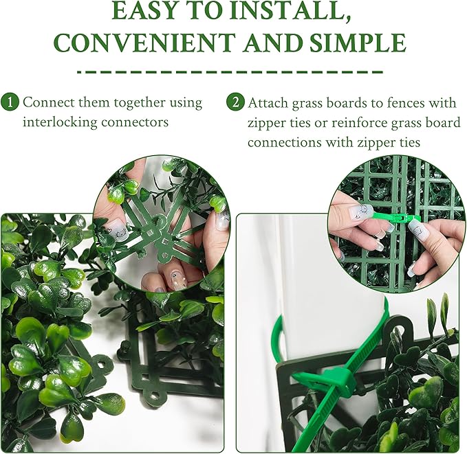 Artificial Ivy Privacy Fence Screen,72" x128 (64 SQFT) 4-Layer Leaf UV-Anti Faux Greenery Boxwood Backdrop Ivy Vine Leaf Fence Panels for Outdoor, Indoor, Garden, Backyard and Decor