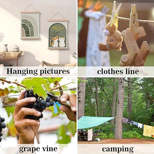 Metal Wire 1/8 inch Carbon Steel Galvanized Cable 100FT Length Aircraft Cable 7x7 Strand Core Picture Hanging Wire with 10 Pcs Thimbles and 20 Pcs Aluminum Sleeves