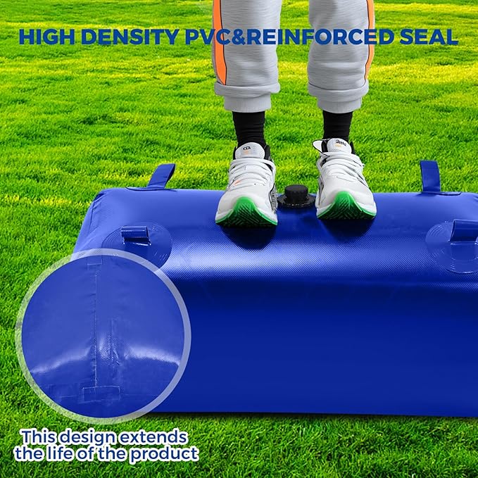 Water Storage Bladder with Two different sizes of water pipes,Portable Large Capacity Water Bladder Tank,143gallons, Foldable Water Storage Tank for RV,Camping, Agricultural Irrigation,Garden watering