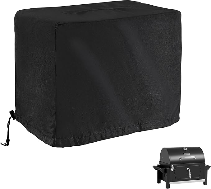 Grill Cover for Royal Gourmet CD1519 Portable Charcoal Grill, Tabletop BBQ Cover for Royal Gourmet Small Charcoal Camping Grill