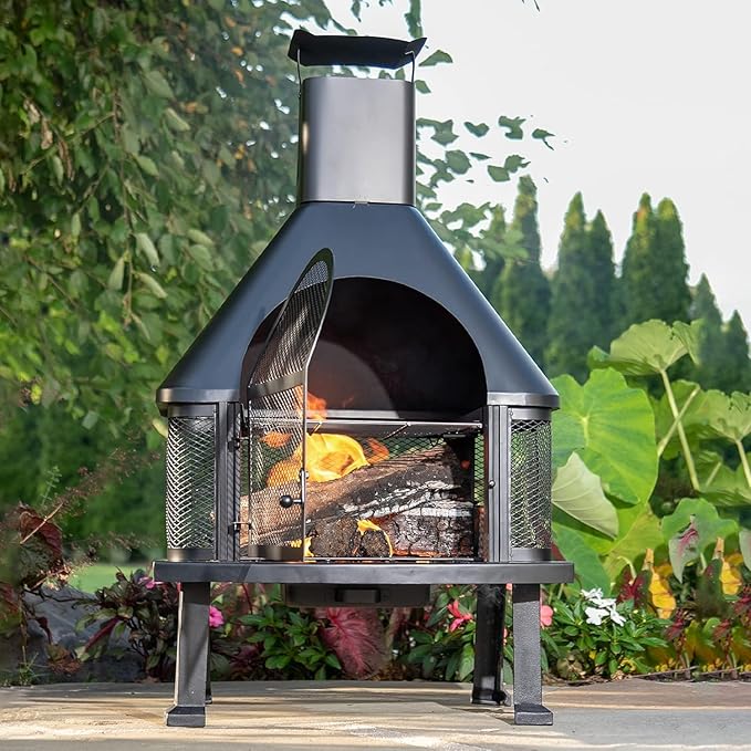 Endless Summer, Wood Burning Outdoor Fire House