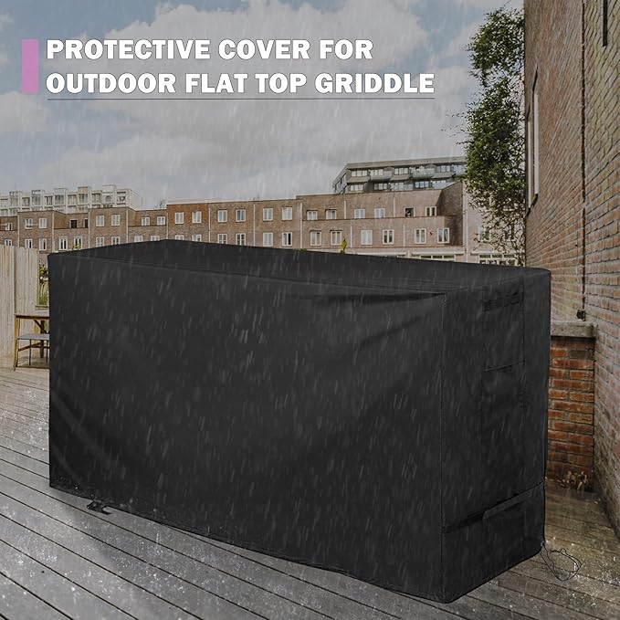 Grill Cover for Blackstone 36 Inch Griddle with Hood, Outdoor Griddle Cover for Blackstone 2210/2212/2310/2322, Flat Top Grill Cover for 4 Burner 36" Griddle