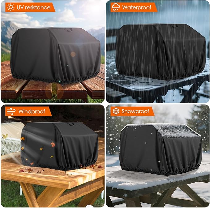 Pizza Oven Cover for Ninja Artisan MO201,TwoPone Waterproof Pizza Oven Accessories Carry Cover for Outdoor