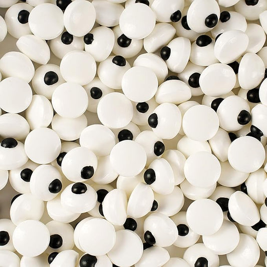 Kasvan Eyeballs Sugar Sprinkles - Edible Candy Eyeballs 85g/3 Oz, Halloween Sprinkles, Baking Cake Decorations, Ice Cream Toppings and Cookie Decorating, Wedding Party Chirstmas Supplies