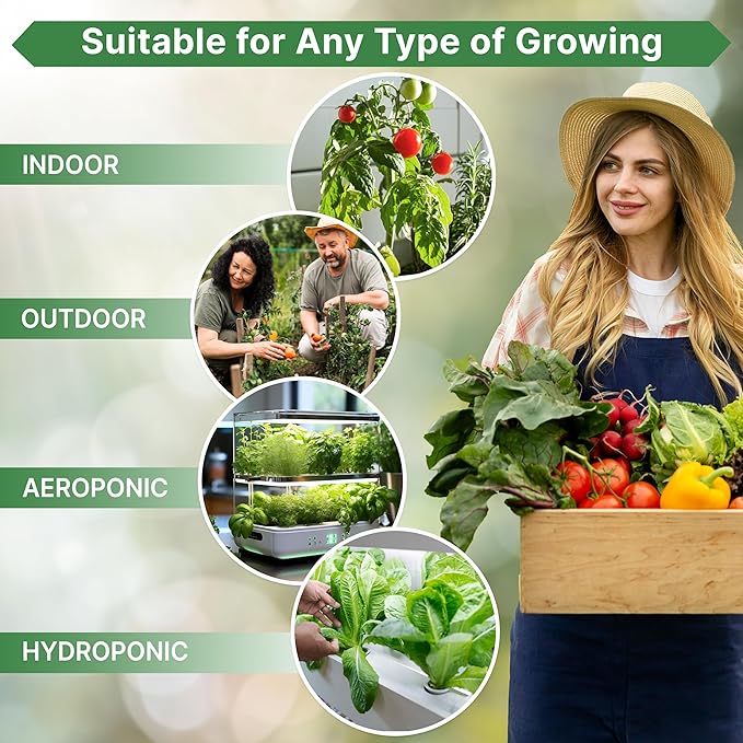 Organo Republic 25 Summer Vegetable Garden Seed Variety Pack - 6,510+ Non-GMO Heirloom Veggie & Greens Seeds for Outdoors & Indoor Home Garden, Including Collards, Pepper, Okra, Onion, Bean, Cucumber