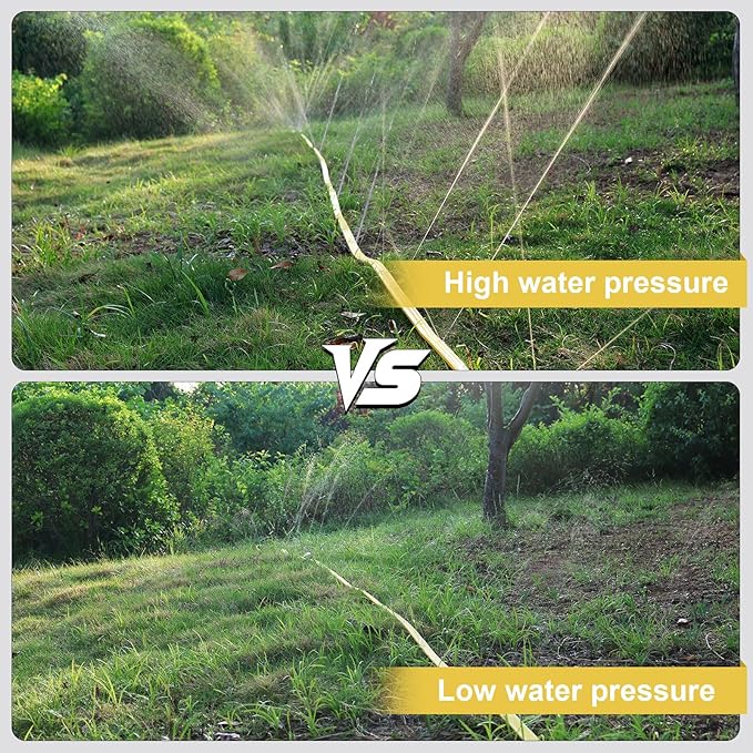 3-Pack Sprinkler Soaker Hose 25 ft (75 ft Total) – Flexible Sprinkler & Drip Irrigation System for Lawn, Garden & Yard Watering, Heavy-Duty, Leak-Proof & Easy to Use