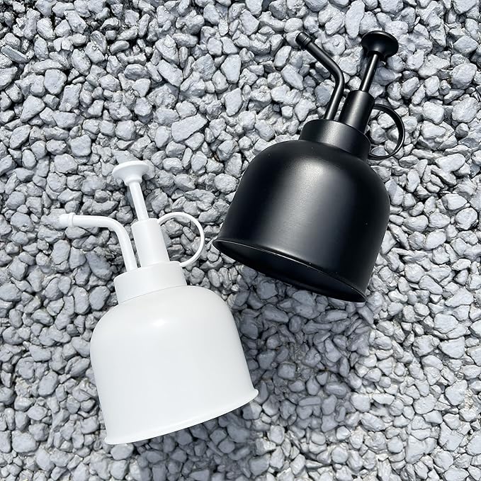 Plant Mister Spray Bottle Stainless Steel Watering Can for Indoor Plants Bonsai Sprayer Succulent Spritzer Houseplant Atomizer Terrarium Mister Modern Garden Tools 10oz/300ml White