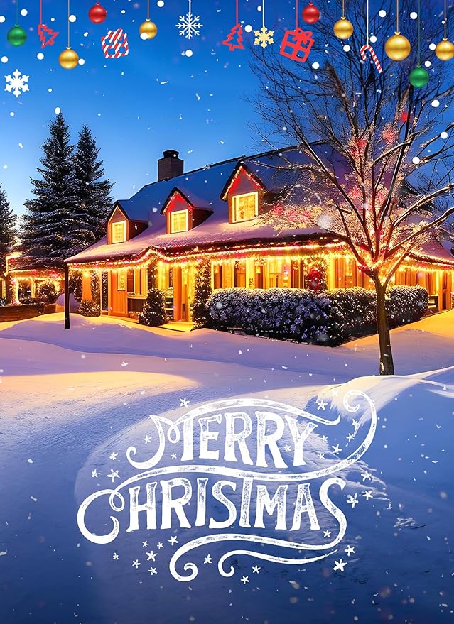 Vintage C9 LED Christmas Lights Outdoor, 50 Feet C9 String Lights with 50 Shatterproof Matte Bulbs, Connectable Waterproof Lights for Holiday Party Roofline Backyard Garden Patio, R & Warm White