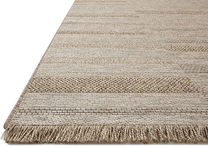 Loloi Dawn Collection Indoor/Outdoor DAW-03 Brown 5'-1" x 7'-7" Area Rug