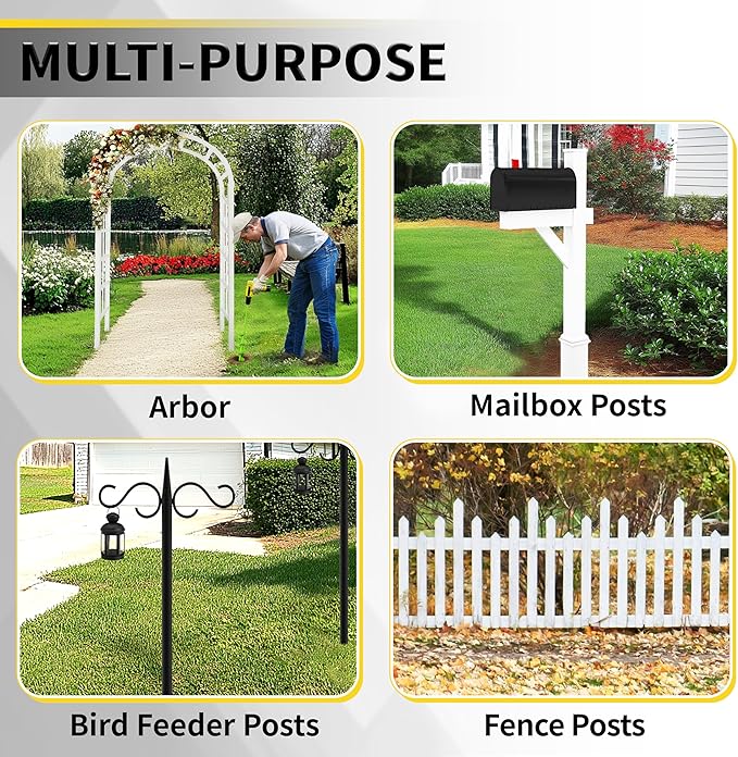 2”x32“ Auger Drill Bit for Planting, Garden Auger for Planting Bulbs, Easy Garden Auger with Drill for 3/8”Hex Drive