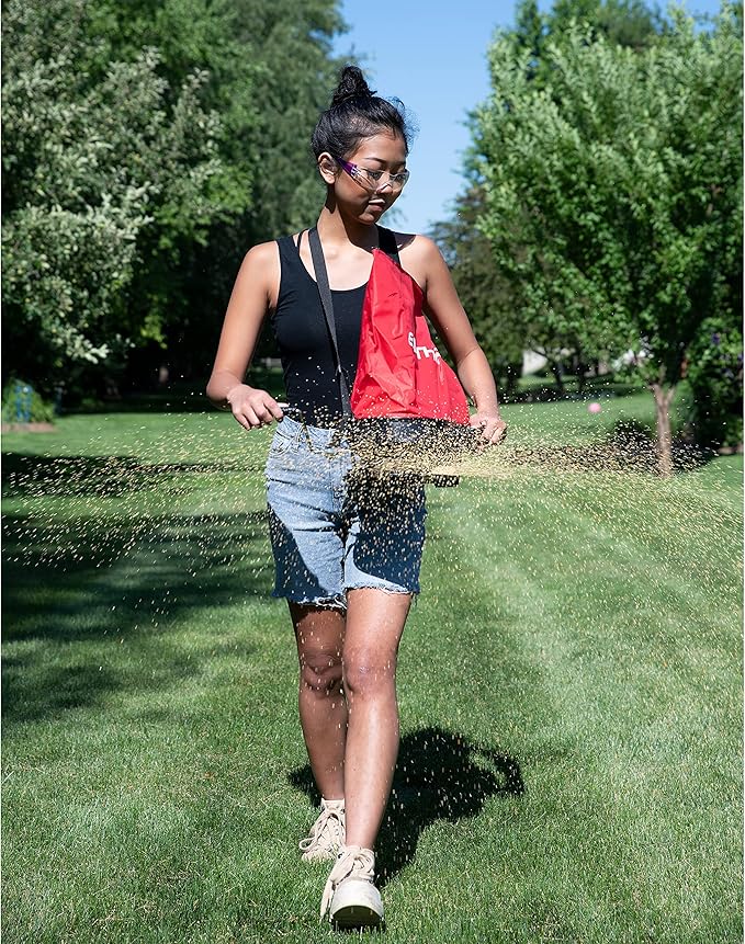 EarthWay 25lb Bag Seeder Spreader, Grass Seed Spreader, Hand Spreader, Grass Spreader for Lawn