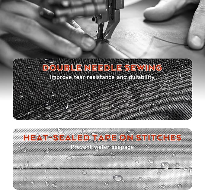 Pizza Oven Cover for Blackstone 2238 Outdoor Pizza Oven, Heavy-Duty 600D Protective Cover for Blackstone 13" Tabletop Rotating Pizza Oven