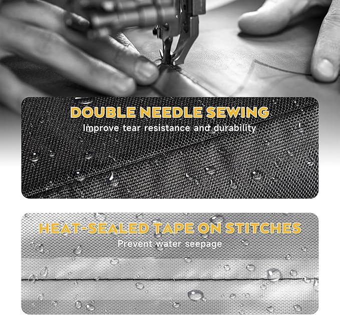 Grill Cover for Nexgrill 1-Burner Portable Propane Gas Grill 820-BC002, Heavy-Duty 600D Tabletop BBQ Cover for Country Smokers Pellet Grill GS150PPG