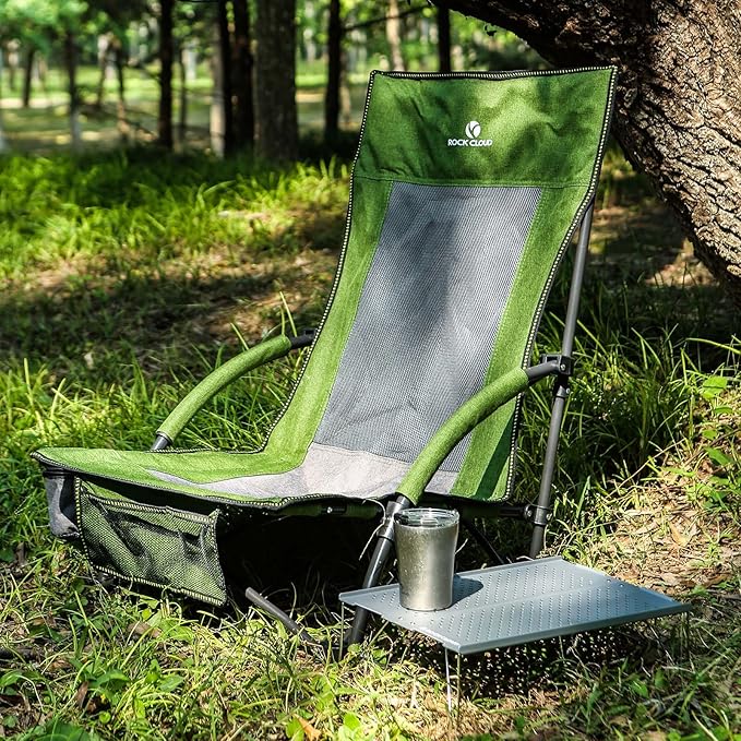 ROCK CLOUD Mini Compact Camping Table Ultralight Folding Table for Backpacking Camp Hiking Beach Picnic BBQ