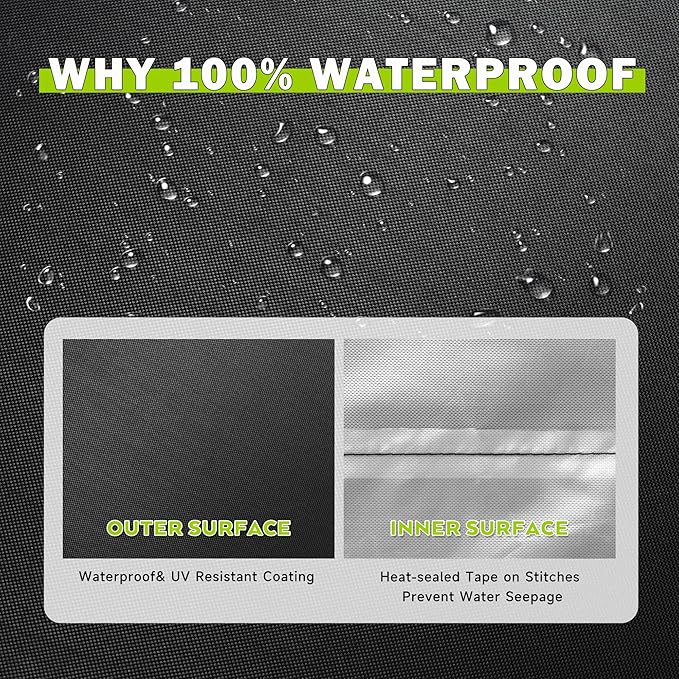 Griddle Cover for Royal Gourmet GD401,GD402, GD403 Grill, Flat Top Grill Cover for 66in 4-Burner Grill, Waterproof BBQ Grill Cover for Outdoor Barbecue/Gas Griddle/Propane Griddle