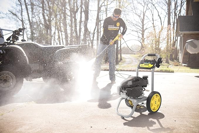 Champion Power Equipment 3200-PSI 2.5-GPM Low Profile Gas Pressure Washer with Honda Engine