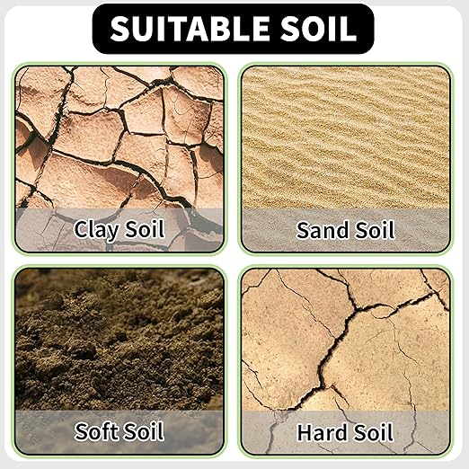 TCBWFY Auger Drill Bit for Planting 3.5"x16",Extended Length Garden Auger Spiral Drill Bit for Planting Bulbs Flowers,Planting Auger for Drill Post Hole Digger for 3/8”Hex