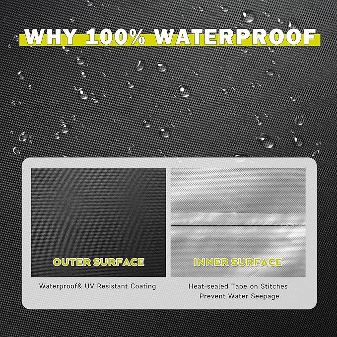 Griddle Cover for Member's Mark 4-Burner Outdoor Gas Grill, Flat Top Grill Cover for Member's Mark 36 Inch Outdoor Griddle-Waterproof Griddle Cover 72in