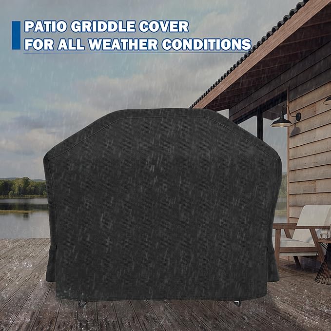 Grill Cover for Ninja PG301 Propane Griddle, Outdoor Griddle Cover for Ninja PG300 Series BBQ Grill-Waterproof