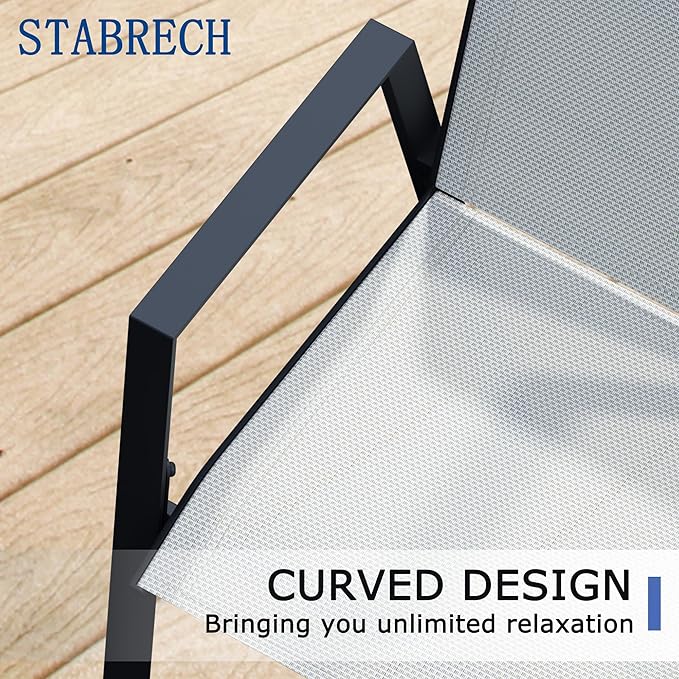 Outdoor Patio Chairs Set of 8, Oyster Beige Stackable Outdoor Chairs, Lightweight Patio Set with High Back, Metal Dining Chair for Lawn, Garden, Yard and Deck