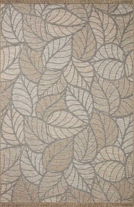 Loloi Dawn Collection Indoor/Outdoor DAW-05 Taupe 8'-10" x 12'-2" Area Rug