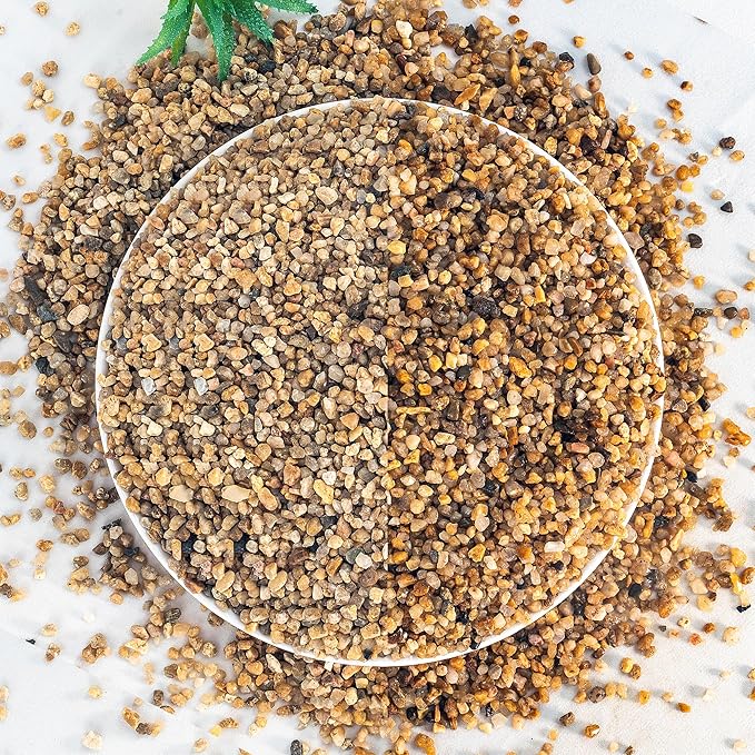 5 lbs Aquarium Gravel, 2-4mm Fish Tank Gravel, Succulent Cactus Pea Gravel for Indoor Plants, River Rocks for Gardening, Flower Pots, Vase Fillers, Garden Landscaping